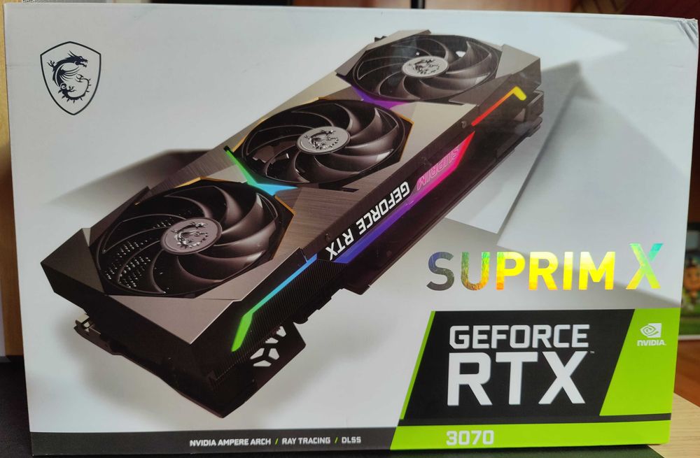 Placa Gráfica MSI GeForce RTX 3070 SUPRIM X 8GB GDDR664740897617923120