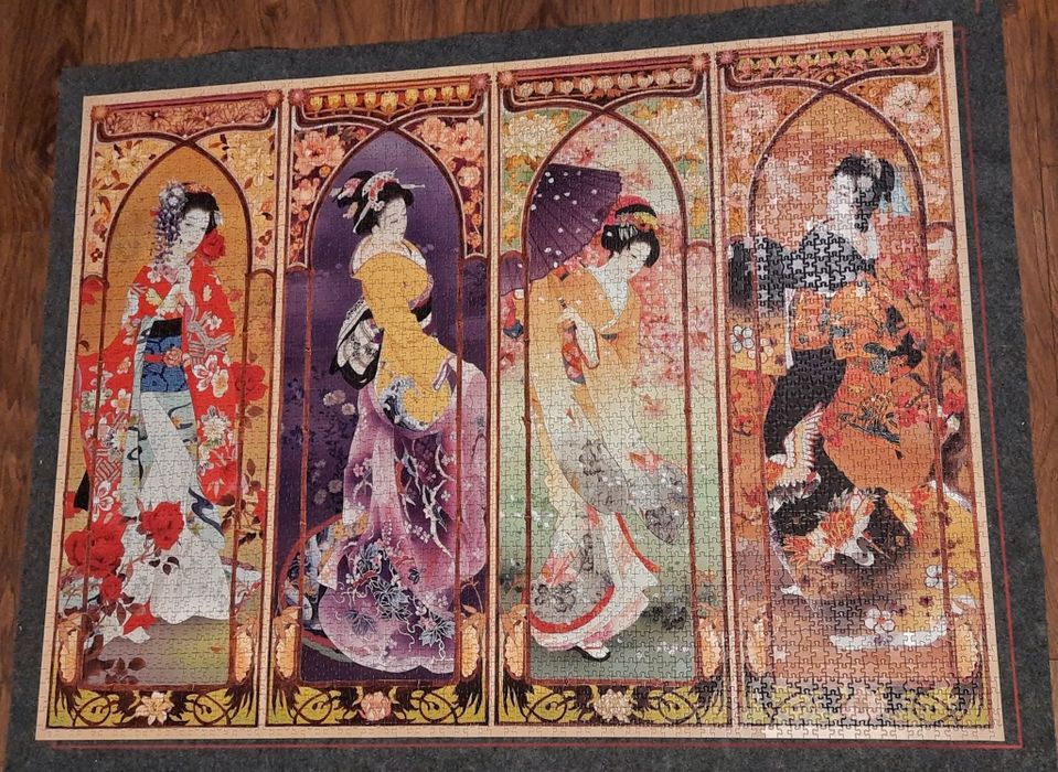 Puzzle Educa 4000 Japoński Kolaż