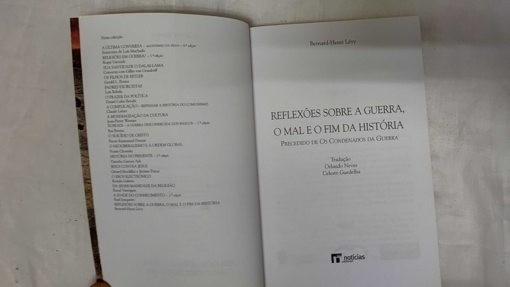Reflexões sobre a Guerra, o Mal e o Fim da História
