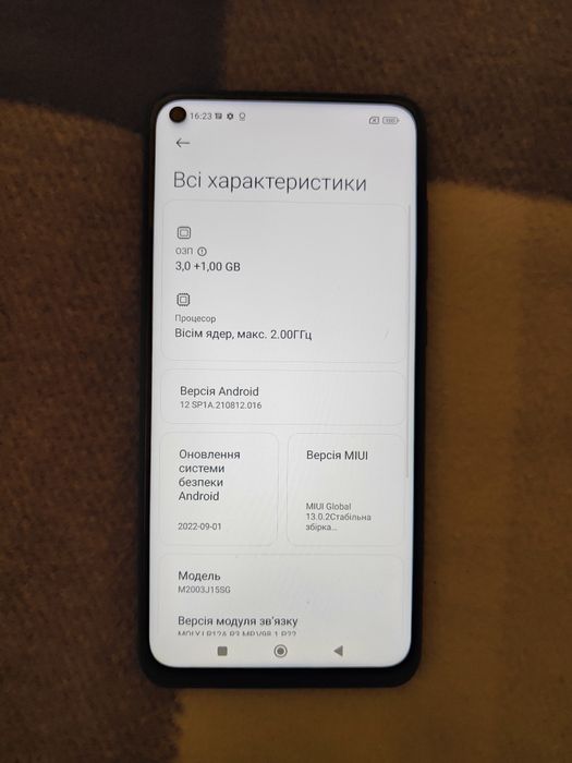 Redmi note 9 4/64 gb стан нового