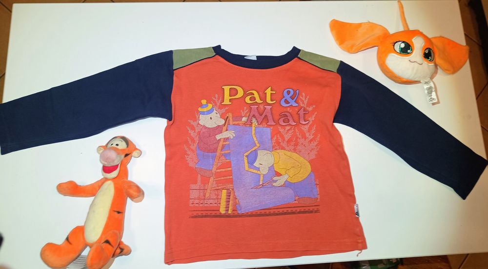 Bluza 128 cm Klass vintage nadruk Pat &Mat
Wszystko
Dopasowania ścisłe