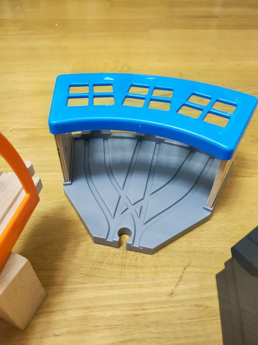 Klock kolejowei drewniane IKEA