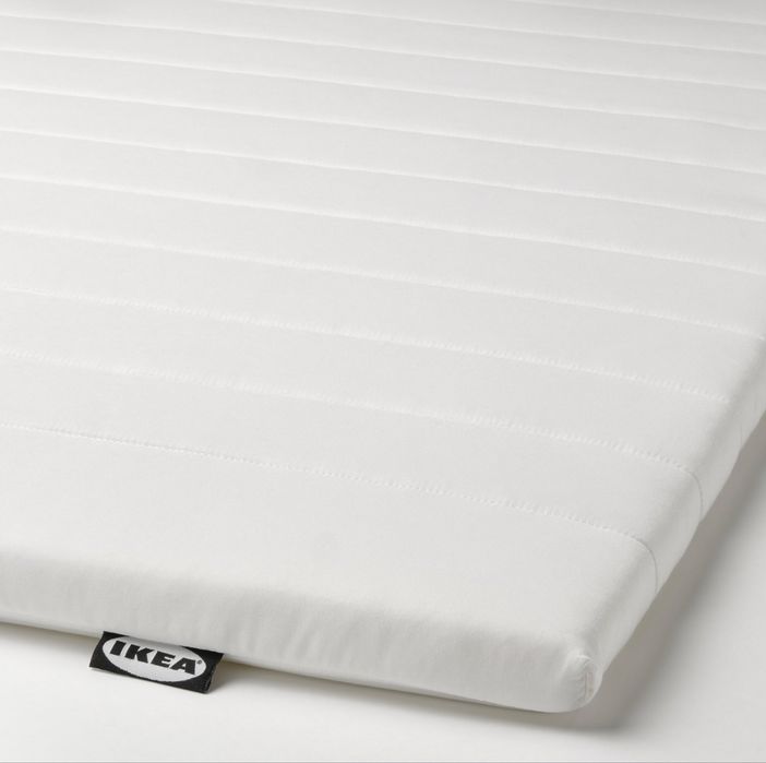 Sobrecolchao IKEA branco 140x200