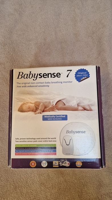 Monitor oddechu Babysense 7 , Certyfikowany medycznie stan bardzo dobry