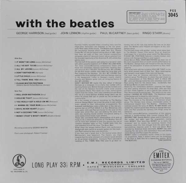 Winyl The Beatles – With The Beatles Remaster 2012 180g Nowy!