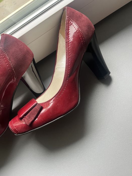 Czółenka 37 skóra lakierowana