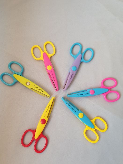 Nożyczki kreatywne z ząbkami