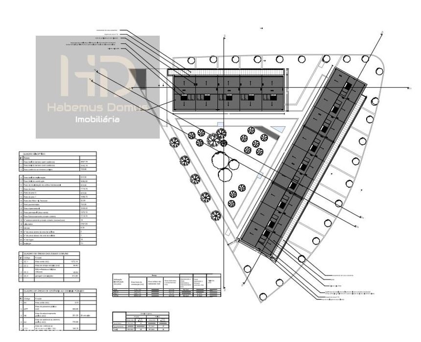Terreno com projeto aprovado para 14 moradias em Serzedo