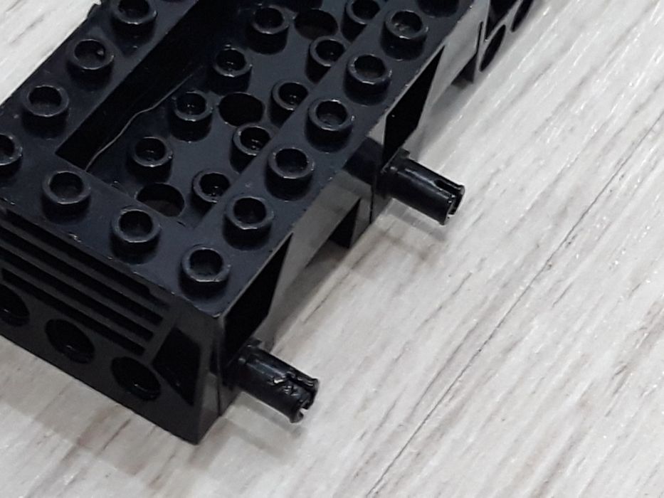 Klocki Lego ‐czarne elementy