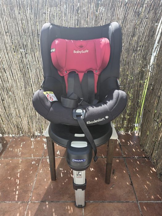 Fotelik samochodowy obrotowy 360° BabySafe Rhodesian (0–18 kg / ISOFIX)