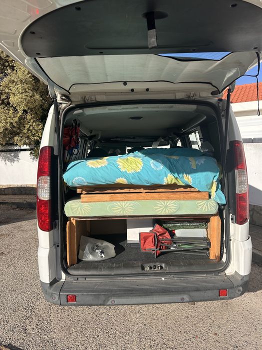 Fiat Doblò 1.3 Multijet 2007, 5 lugares, com estrutura de cama amovível - van — photo 2