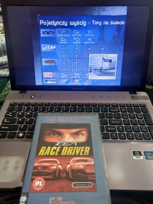 TOCA race driver PC wyścigowa rarytas