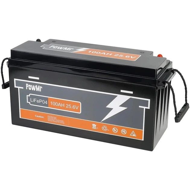 Акумуляторна батарея PowMr LiFePO4 25.6V 100Ah 2560Wh