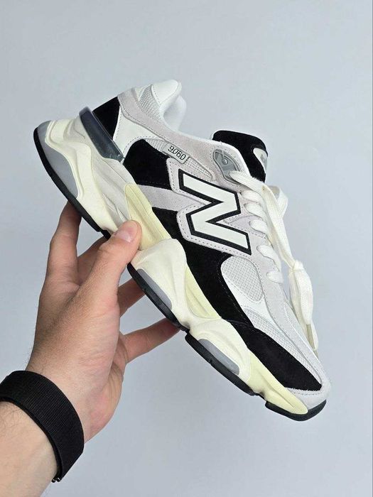 !SALE! New Balance 9060 White Black Premium 36 37 38 39 40 41 42 43 44 45 літні