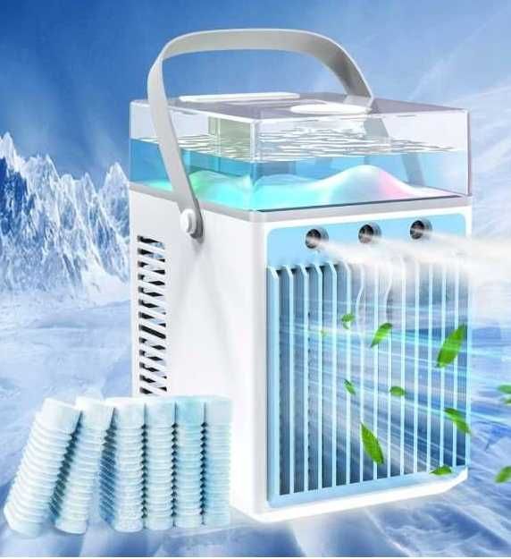 2w1 Nawilżacz Przenośny klimatyzator klimator wentylator TipTop Home