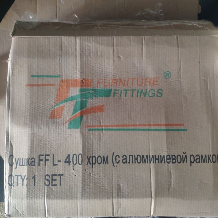 Сушка для посуду FF Lз алюмінієвою рамою 400 мм хром