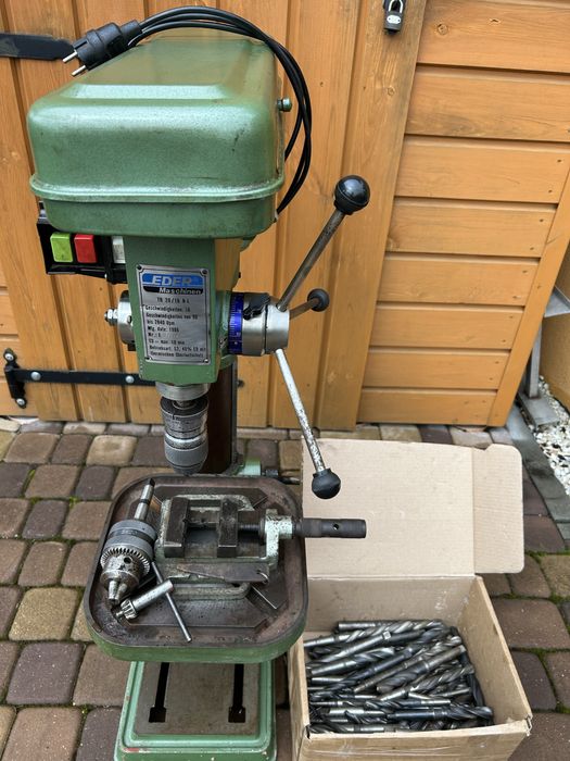 Wiertarka stołowa kolumnowa Eder 220v 550w