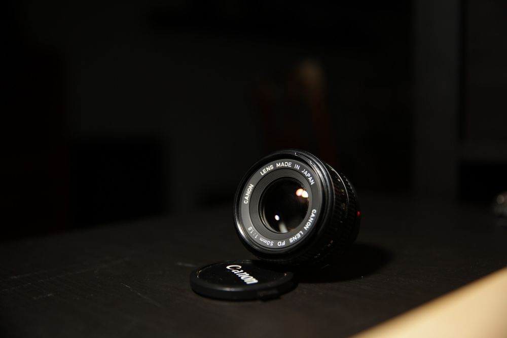 Lente 50mm f1.8 Canon FD