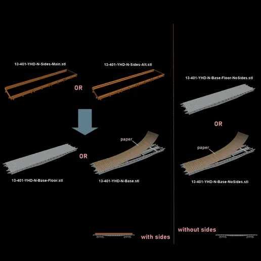 Масштабная модель. Железнодорожная платформа 1:160 (N)