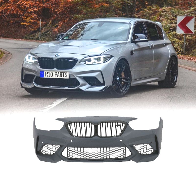 PARA-CHOQUES FRONTAL BMW F20 F21 LCI 15-19 LOOK M2C COMPETITION PDC SRA