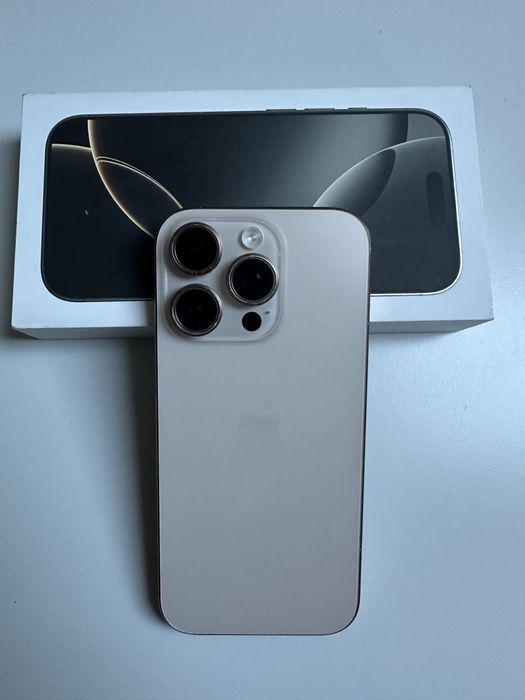 iPhone 16 pro 128GB Desert Titanium na gearancji do 15.07.2026