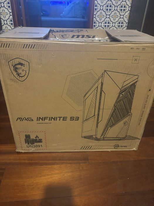 Desktop Gaming MSI RTX 4060 8GB | i5-14400F | 16GB DDR5 | Como Novo