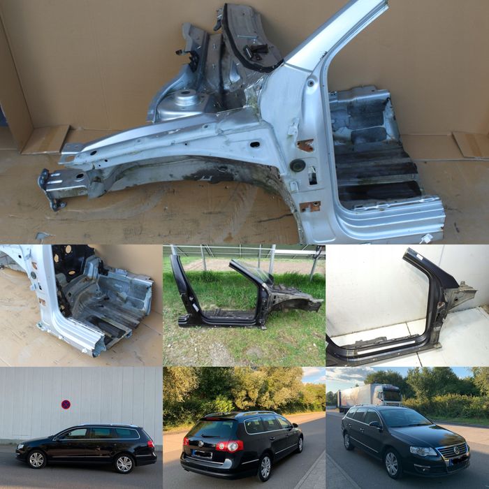 Кузов  Volkswagen Passat B6 чверть лонжерон поріг