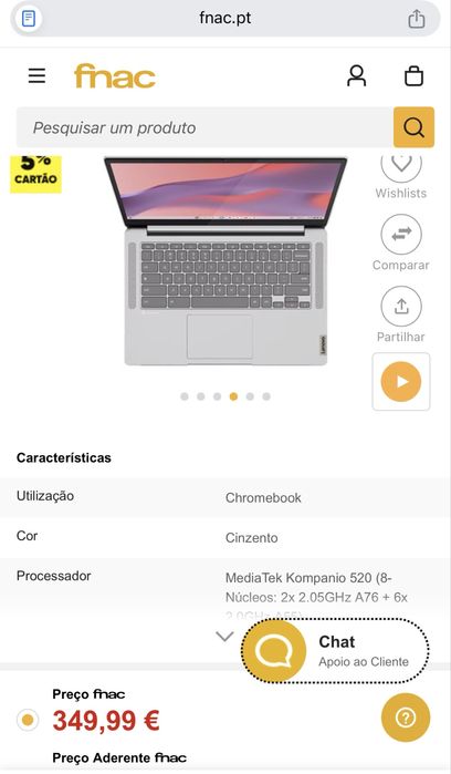 Computador Portátil     Acer Chromebook