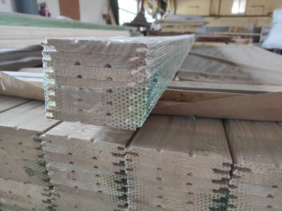 Podbitka Deska podbiciowa świerk 14x121 mm Softline klasa A/B