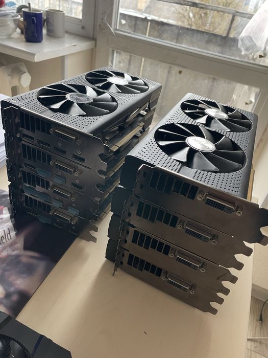 AMD Radeon RX470 4gb mining quad/ rx570 gaming 4gb