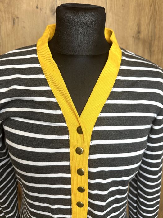 Bluza narzutka paski i napy M