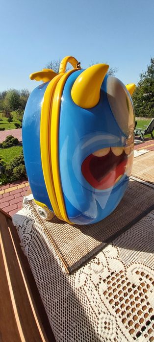 Walizka kabinowa dla dziecka Monster