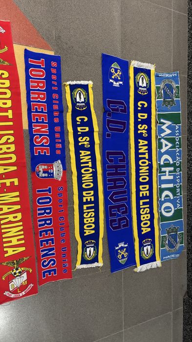 Cachecois de futebol de varios clubes