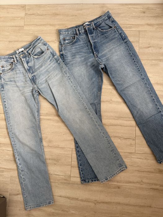 Джинси Zara high rise straight
