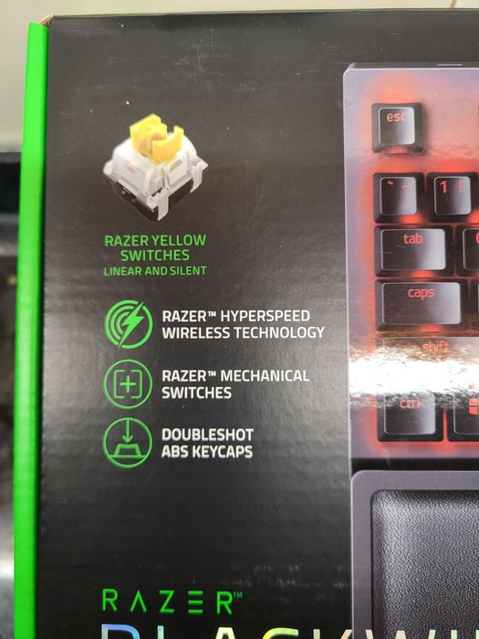 Teclado RAZER Blackwidow v3 Pro wireless - layout Americano