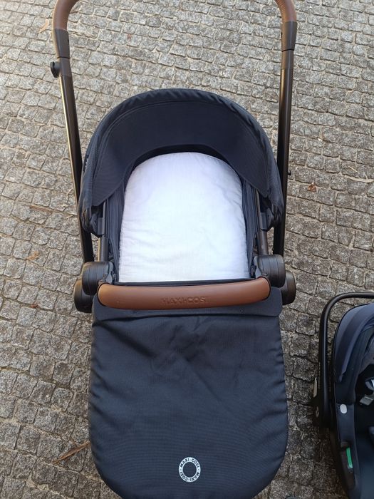 Trio Maxi-Cosi 360 (Carrinho Zelia 3 + Ovo Pebble 360 + Base Isofix FamilyFix 360)