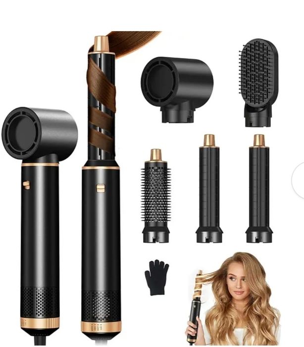 Стайлер для волосся 5в 1 Ukliss WTDE-632 1000 Вт Багатофункціональний