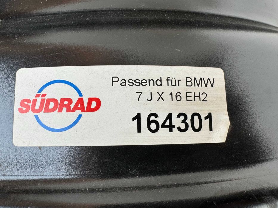 Felga stalowa 7Jx16 BMW seria 3 5x120 ET34 nowa Südrad