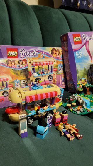 Zestawy Lego Friends 41129 oraz 41097