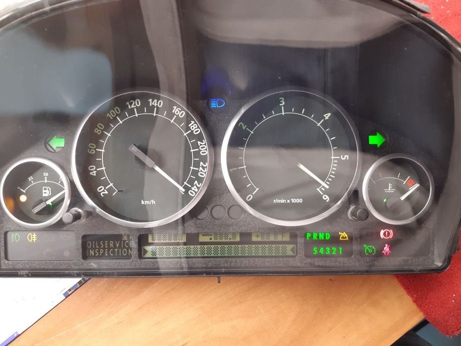 Naprawa pixeli licznik wyświetlacz radia bmw e38 e39 e53 Range Rover