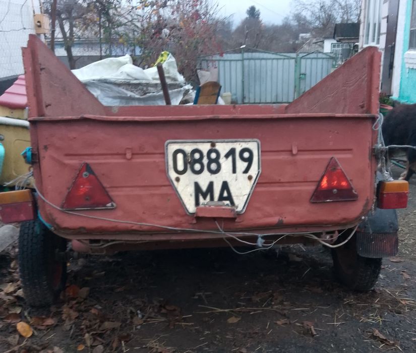 Продам терміново прицеп з документами.