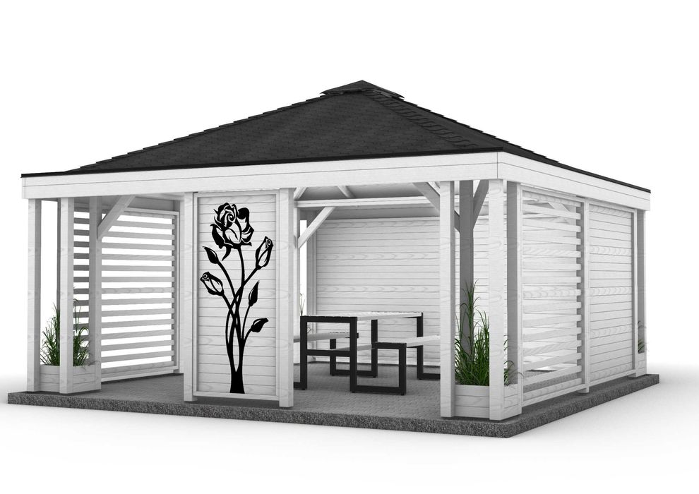 Altana do Ogrodu Altana Drewniana Pergola