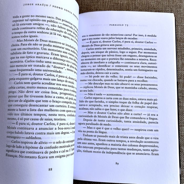 Livro Paralelo 75 ou O Segredo de um Coração Traído - Pedro Sousa Pereira,Jorge Araújo
