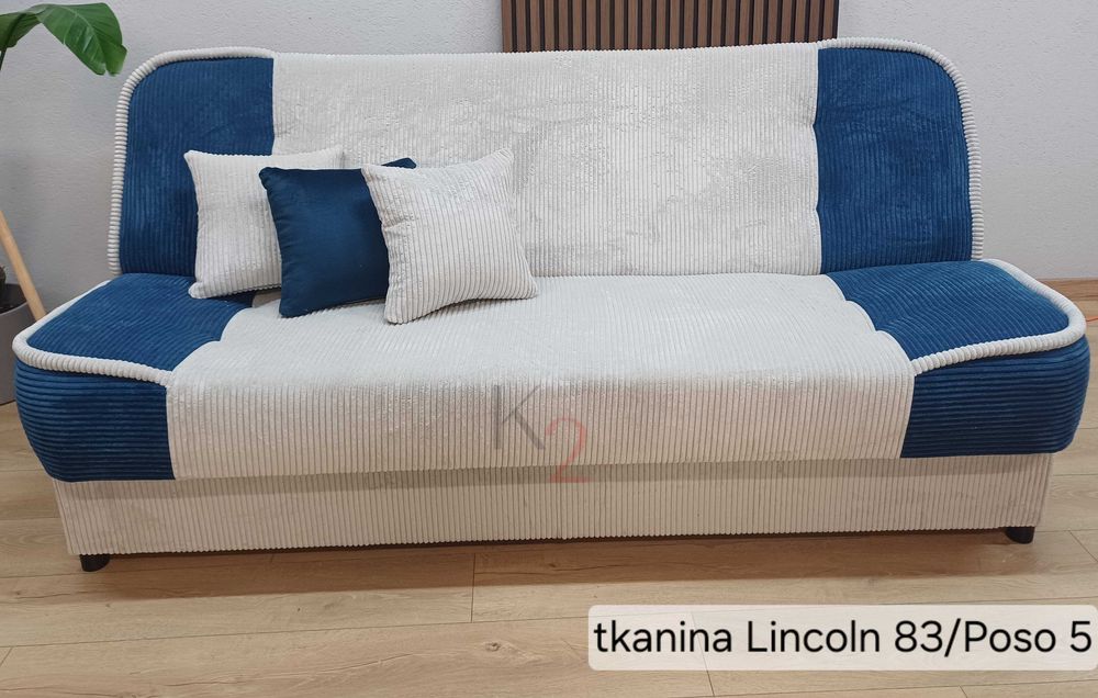 Wersalka TANIA Kanapa Łóżko Sofa Bonell Pojemnik DOSTAWA 3-7 Dni