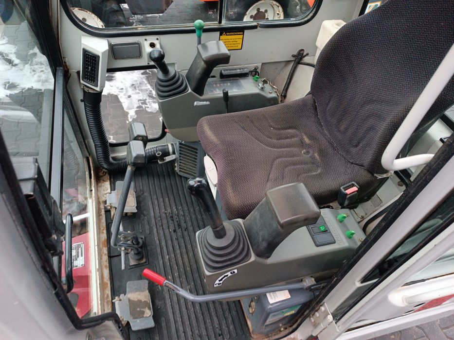 Wynajem minikoparki Takeuchi TB016 Łomża Zambrów minikoparka