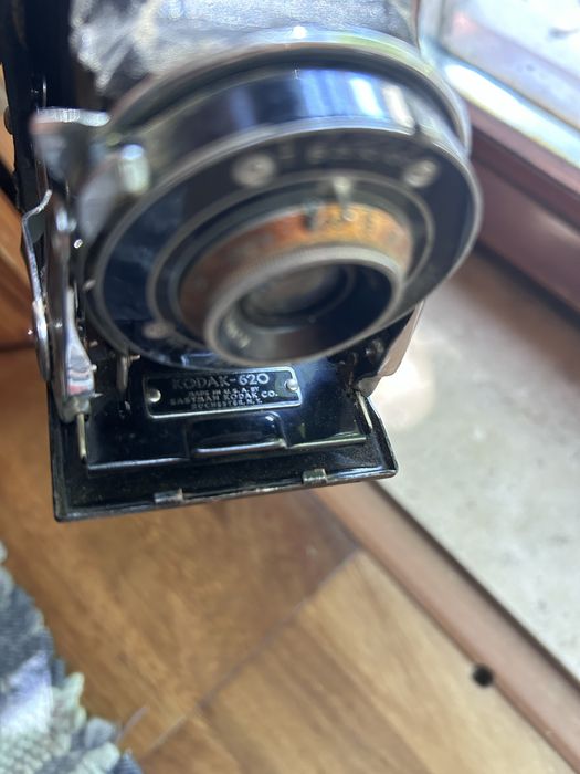 Maquina fotografia antiga