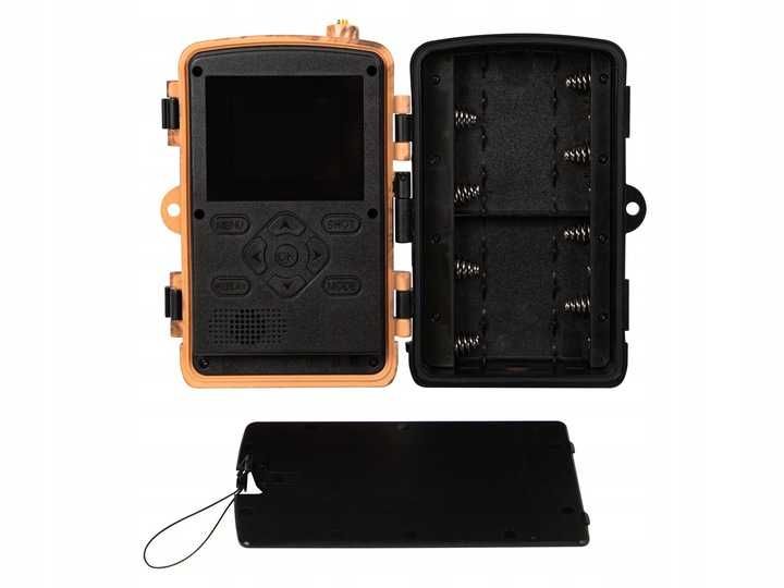 Kamera leśna FOTOPUŁAPKA na kartę SIM aplikacja GSM myśliwska IR LTE