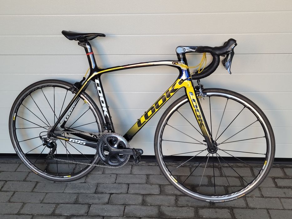 ROWER SZOSOWY LOOK 695 r. M  Karbon Shimano Dura-Ace