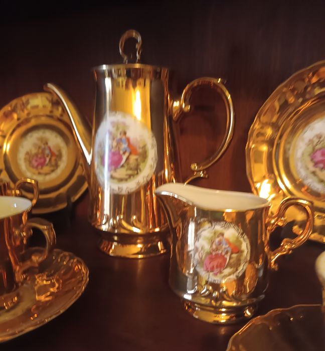 Jogo de Chá Porcelana Japonesa Antigo