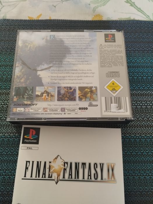 Final Fantasy IX 9 wydanie niemieckie